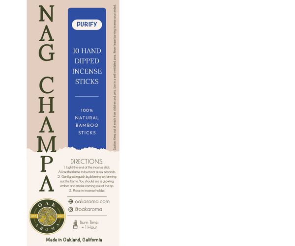 Nag Champa Hand-Dipped Incense