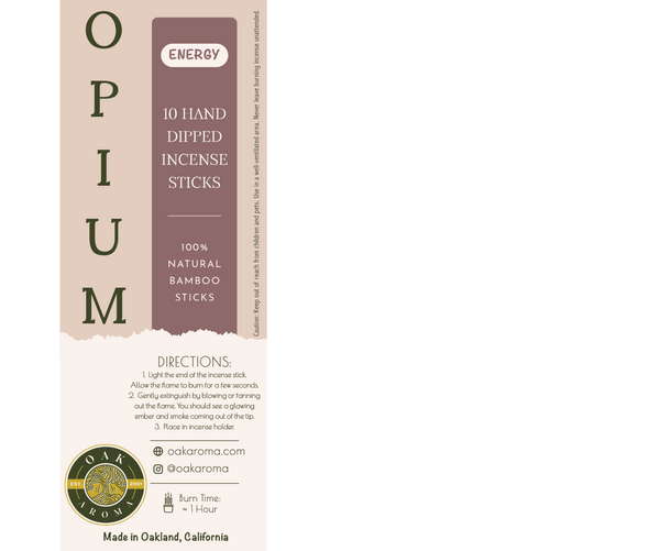 Opium Hand-Dipped Incense